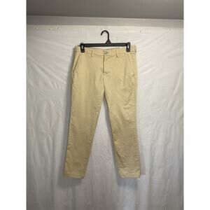 New St. John’s Bay Temp Flex Pants Men’s 32x30 Slim Fit Flat Front Stretch Khaki